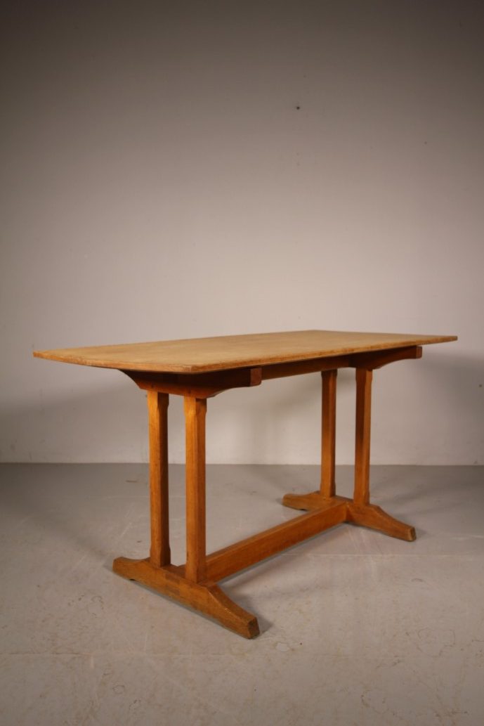 Cotswold School 1930’s Oak Refectory Table