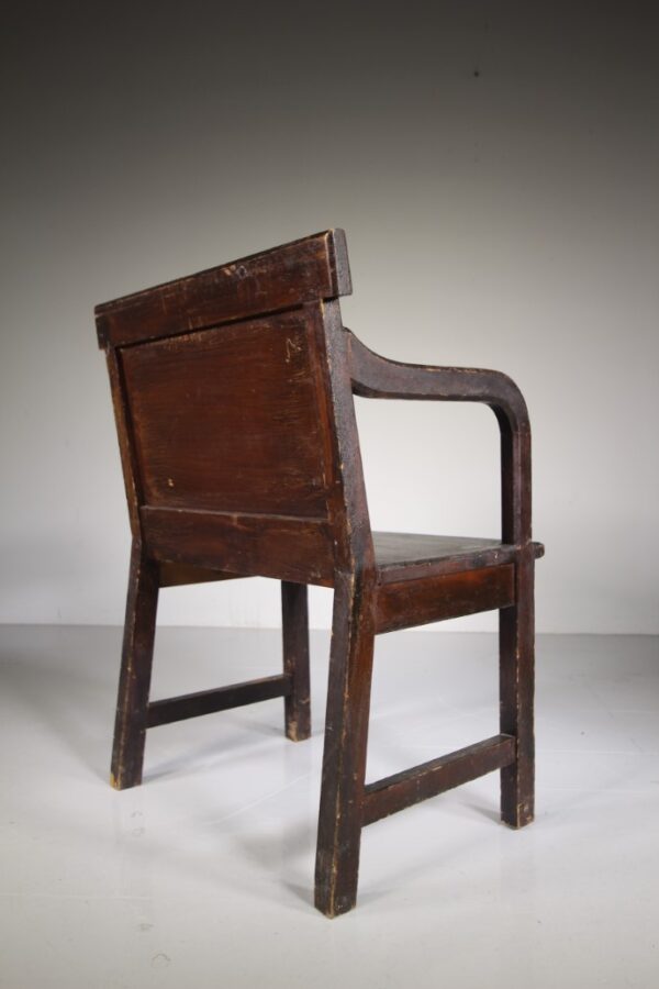 English Antique Country Pine Armchair-Amazing Finish | Miles Griffiths Antiques