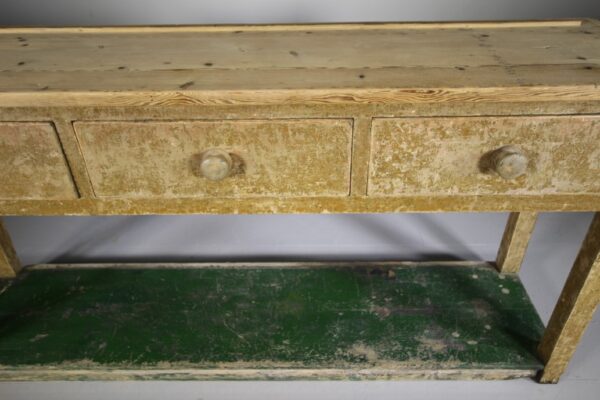 English Antique Original Painted Pine Potboard Dresser | Miles Griffiths Antiques
