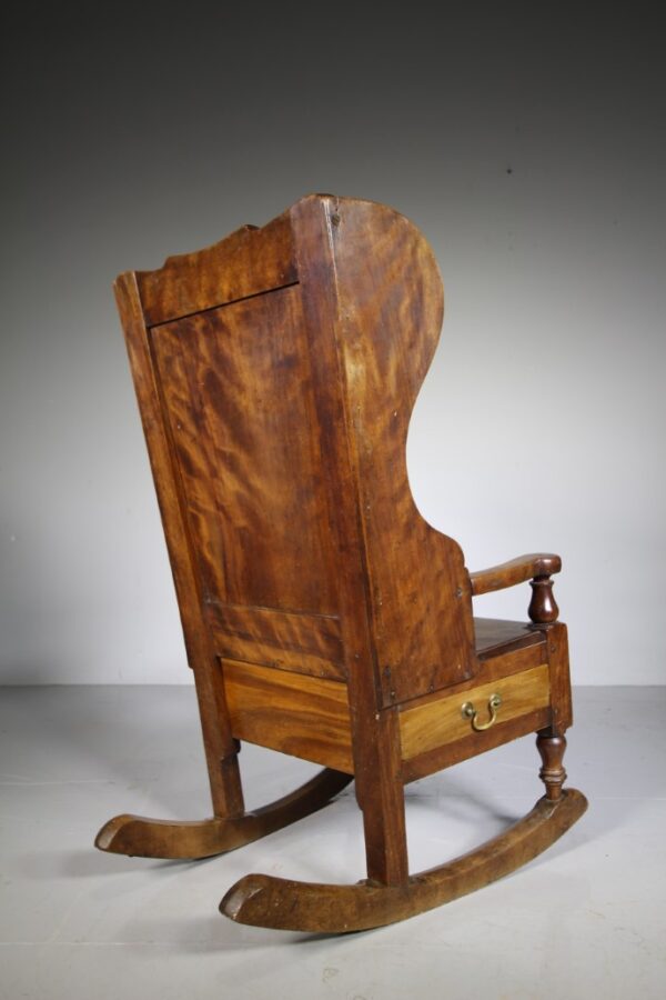 19th Century Antique Rocking Lambing Chair | Miles Griffiths Antiques