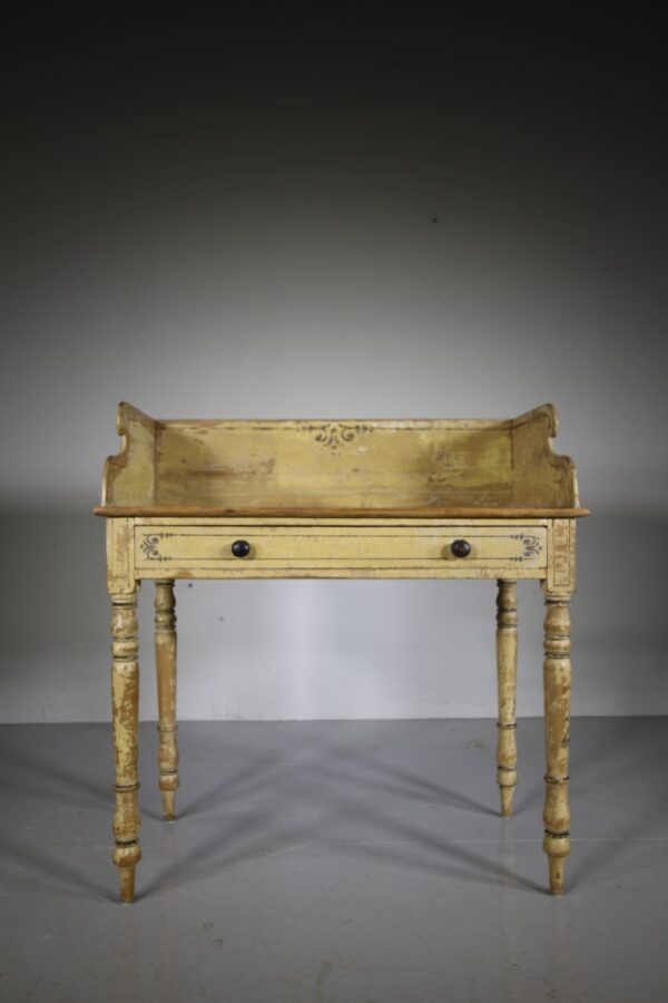Regency Antique Original Painted Pine Side Table | Miles Griffiths Antiques