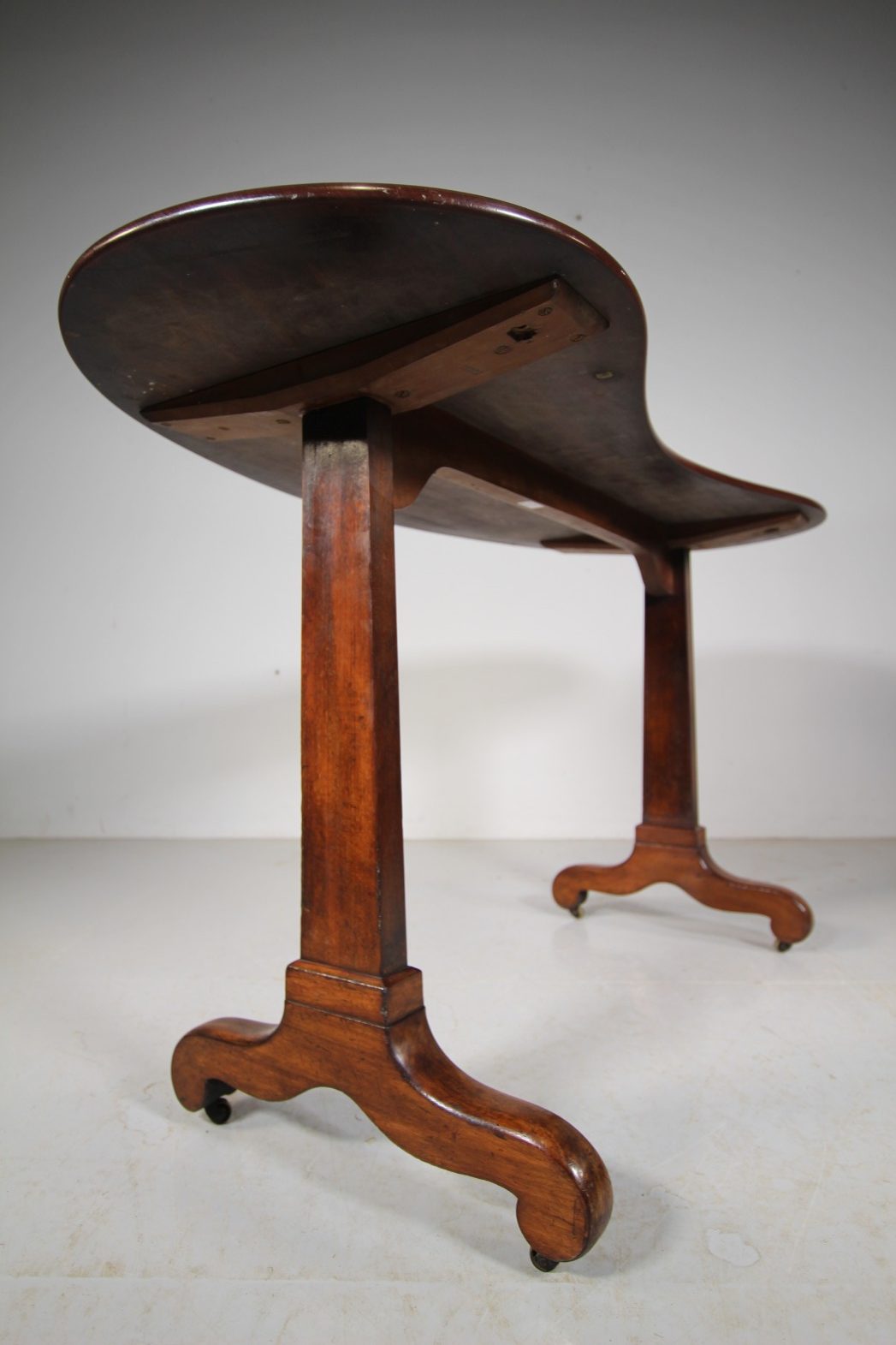 William IV Antique Mahogany Writing Table by Burrey & White