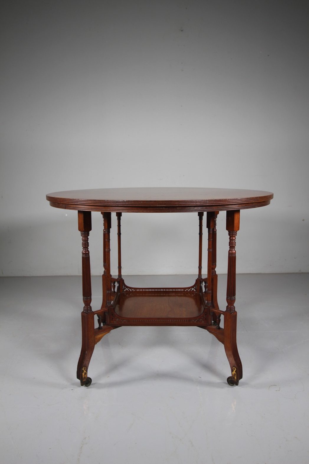 English Quality 19th Century Round Side Table by Gregory & Co