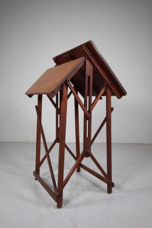 19th Century Antique Hatherleys Patent Artists Table