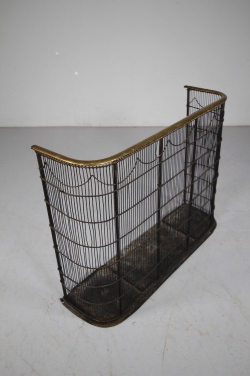 Regency Antique Wirework Fire Guard