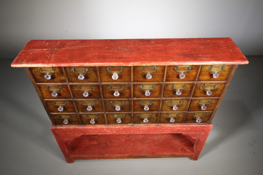 Fabulous English 19th Century Antique Apothecary Chest on Stand - Image 3
