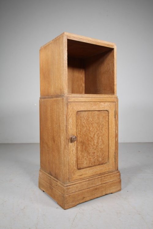 Heals of London 1920’s Oak Bedside Cabinet