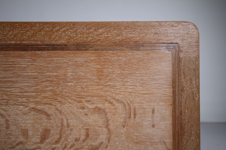 Pair of Heals Edwardian Antique Oak Single Beds - Labelled - Image 6
