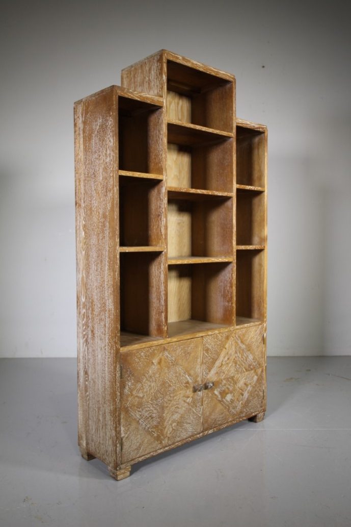 Heals of London 1920’s Bookcase & Cupboard