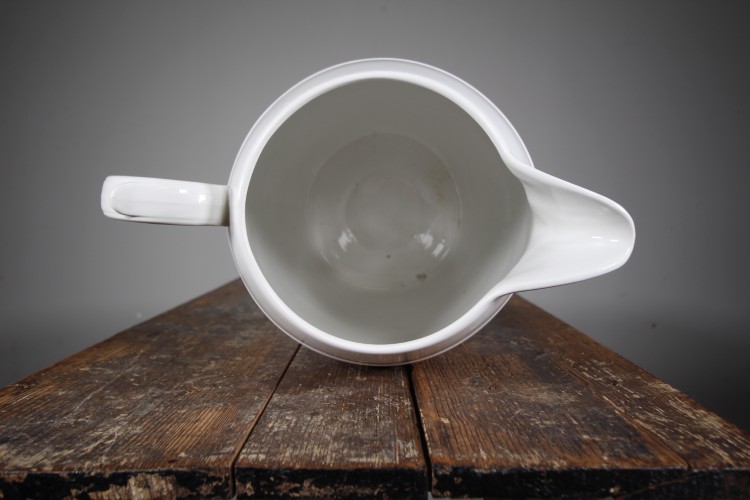 Huge English Edwardian Antique Dairy Jug – Perfect