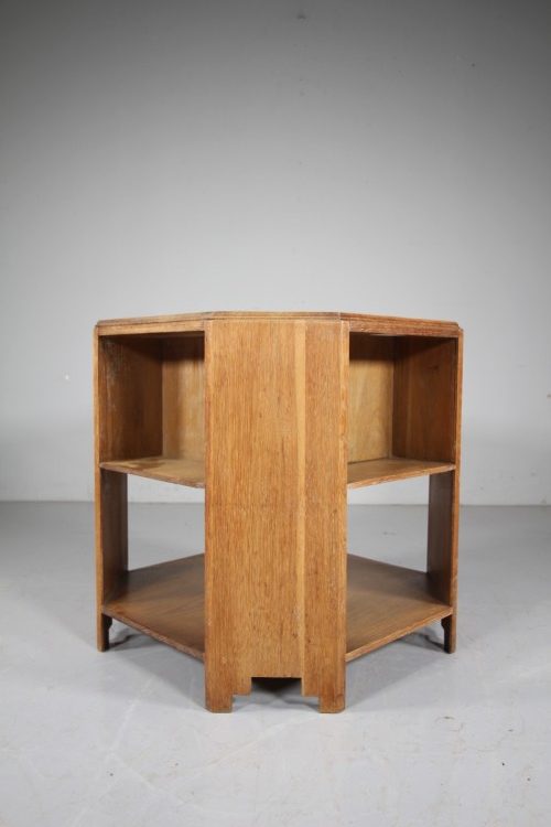 Heals 1930’s Oak Bookcase Table
