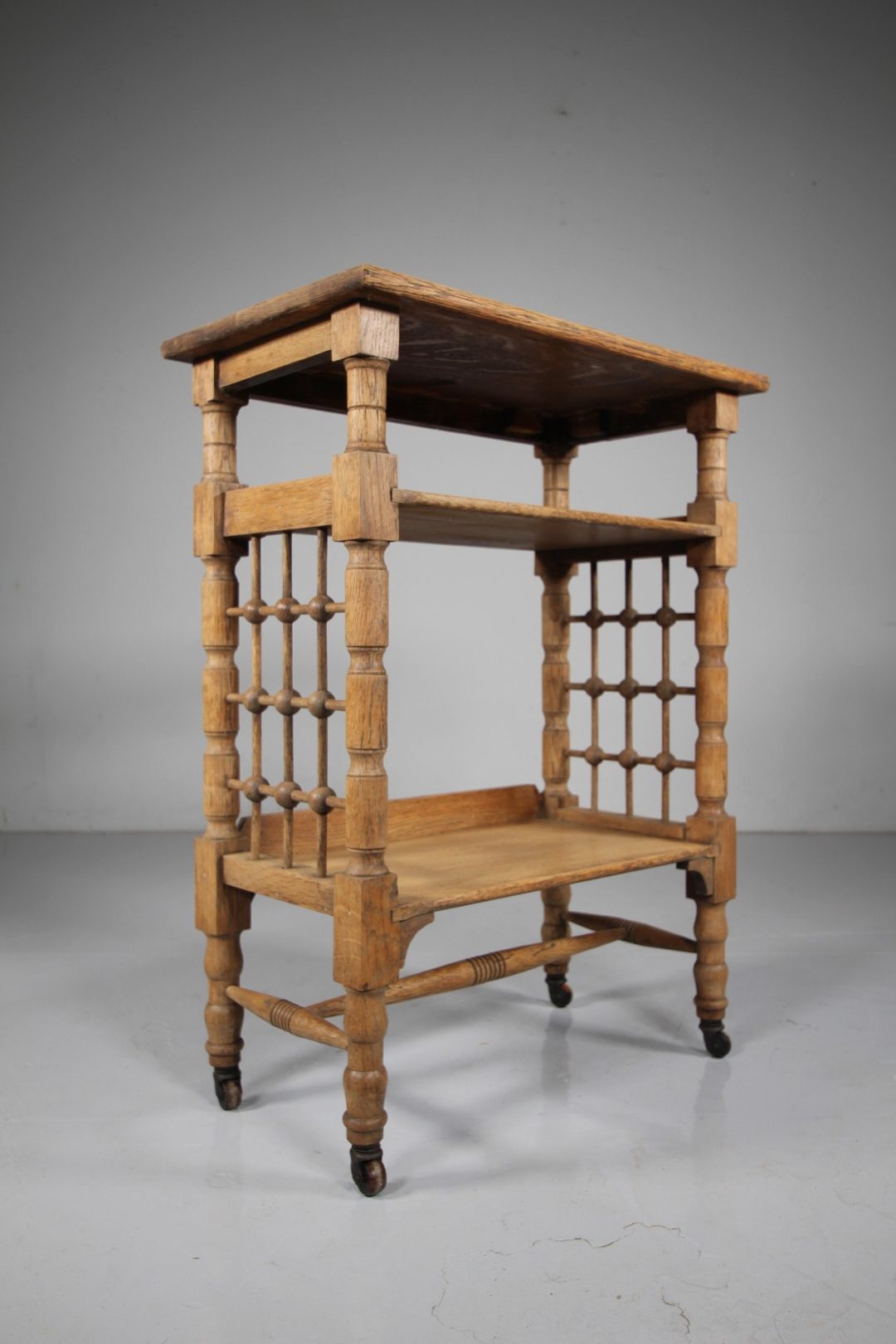 Liberty’s Antique Oak Side Table by Leonard Wyburd