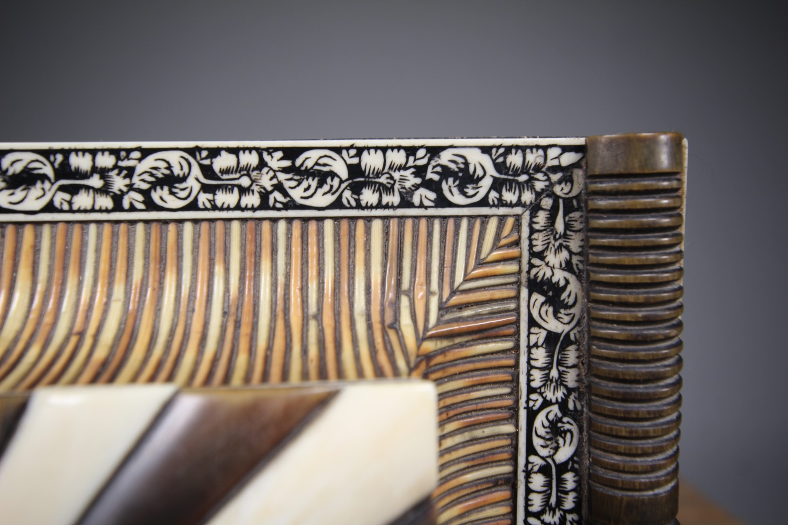 Superb Regency Antique Sarcophagus Shaped Quill Box - Image 4