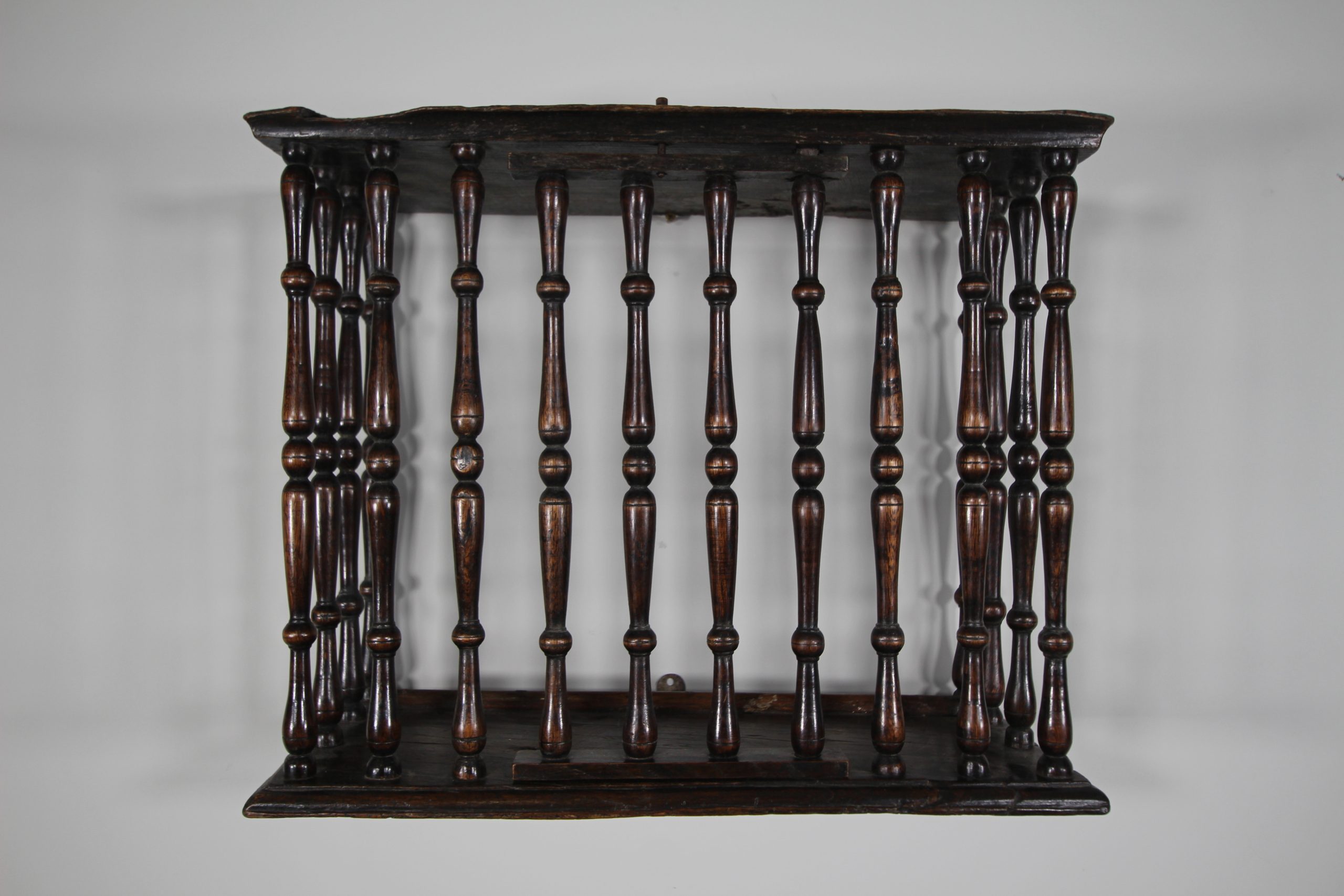 Rare English 17th Century Period Oak Antique Livery Cupboard