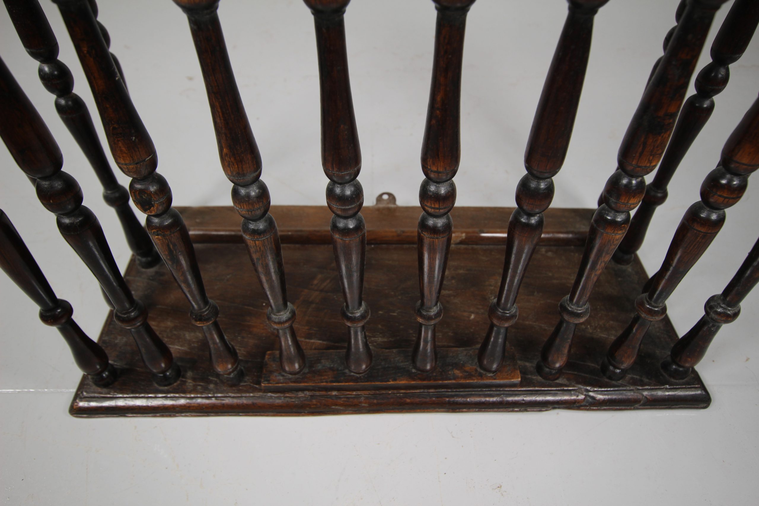 Rare English 17th Century Period Oak Antique Livery Cupboard - Image 5