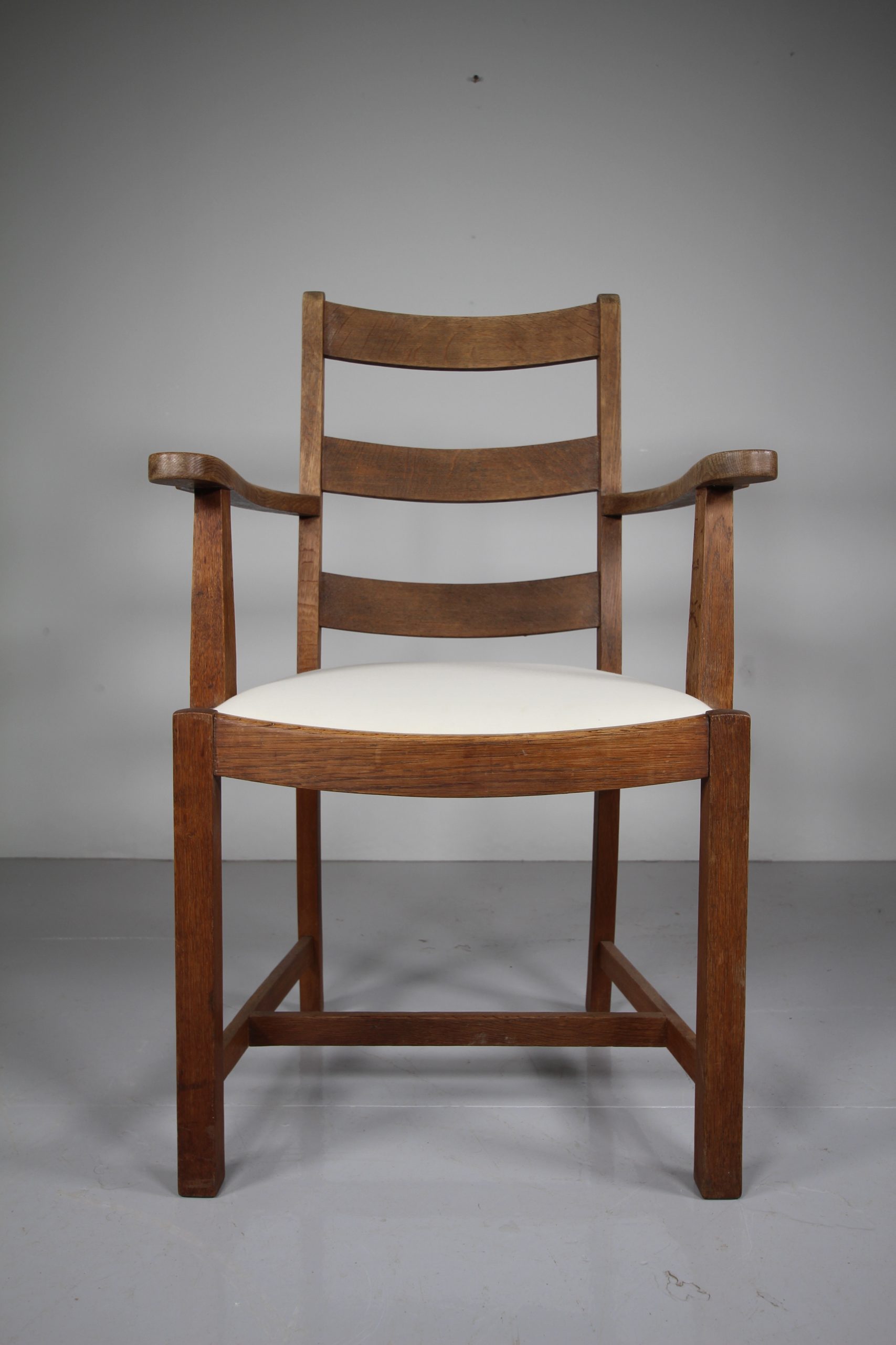 Heals Letchworth Antique Oak Armchair