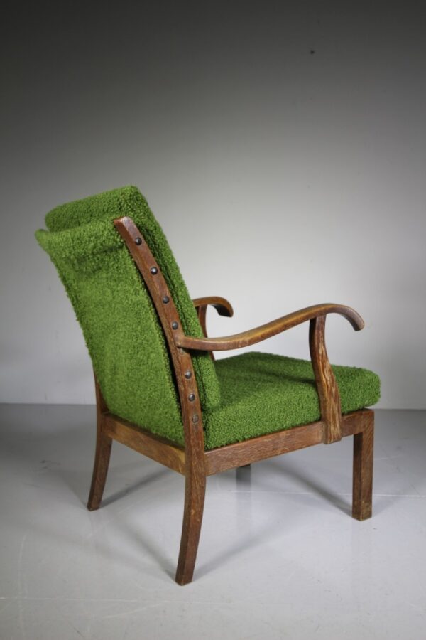 1930’s Heals of London Upholstered Easy Armchair | Miles Griffiths Antiques
